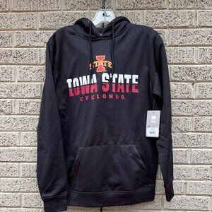 Colosseum Iowa State Cyclones Pullover Hoodie - Black NWT Small